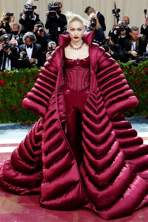 gigi hadid versace dress|met gala 2022 gigi hadid.